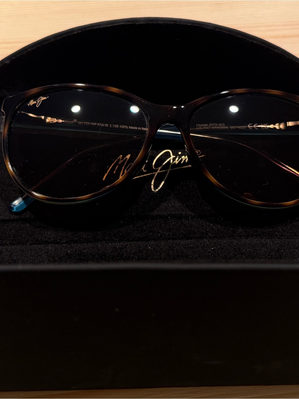 Maui Jim Ocean MJ-723 cat eye sunglasses - Picture 5 of 5